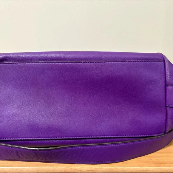 Coach 19893 Legacy Hobo Duffle Bag Ultraviolet Purple - Picture 6 of 9